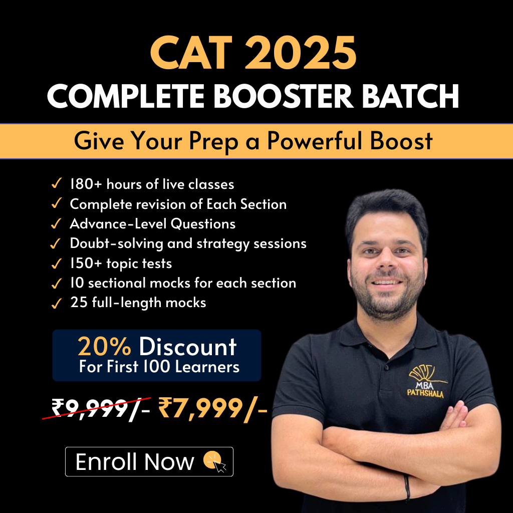 Booster Batch for CAT 2025